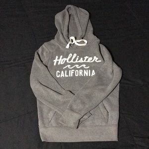 Hollister Medium Gray Hoodie